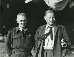 Coates Collection: Flight Lieutenant W.S. Coates and J.A. Rogers - test pilots