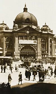 Melbourne Collection: Flinders Street Station, Melbourne, Australia
