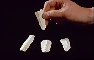 Flint artifact (Goughs Cave)