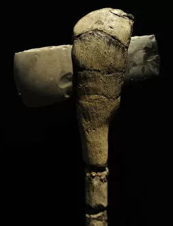 Flint Collection: Flint axe. 3100-3000 BC. Eastern Zealand, Denmark