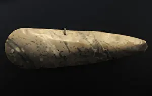 Lithic Prints: Flint axe of stone from Denmark