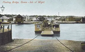 Ferrying Prints: Floating Bridge, Cowes, Isle of Wight