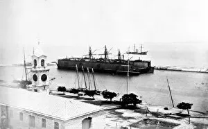 Floating dock, Bermuda and Mt. Eclipse 1873