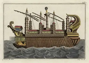 Floating palace of Hieron, King of Syracuse