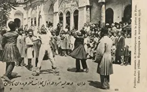 Criminal Prints: Flogging of a Persian criminal