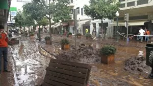 Images Dated 22nd February 2010: Flood Damage in Madeira