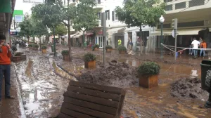 Floods Prints: Flood Damage in Madeira