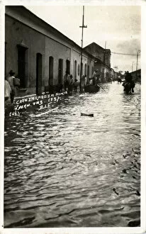 Zaragoza Collection: Flood, North Zaragoza, Spain