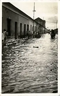 Zaragoza Prints: Flood, North Zaragoza, Spain