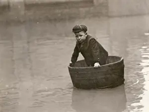 Flood scene at Maidstone, Kent