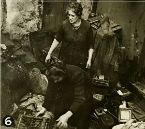 Belongings Prints: Flood victims, Grosvenor Road area, Pimlico, London