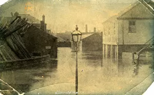 Flooded Street, Winsford, Cheshire