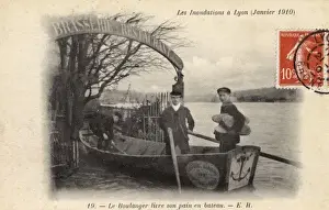 Stranded Prints: Flooding in Lyon in 1910