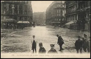 Lazare Prints: Flooding in Paris