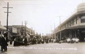 Flood Prints: Flooding in Port Arthur, Texas, USA