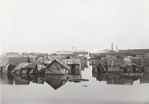 Floods, flooding, Hankow, modern Wuhan, China