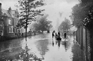 Floods Prints: Floods London 1903