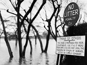 Dropping Gallery: Floods at Youngs Park, Goodrington, Paignton, Devon