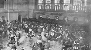 Secretly Prints: The floor of the New York Stock Exchange, secretly shot with