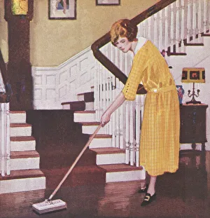 Delineator Prints: Floor Polishing