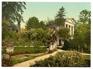 Anhalt Gallery: Flora Temple, park of Worlitz, Anhalt, Germany