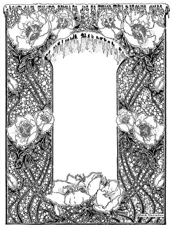 Floral Border (Mono)