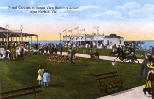 Amusements Gallery: Floral Gardens at Ocean View, near Norfolk, Virginia, USA