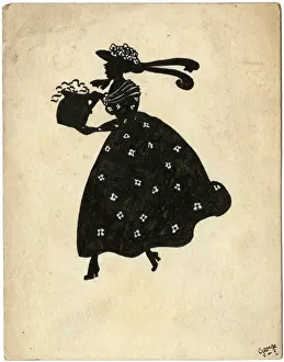 Ranstead Prints: Floral lady by George Ranstead