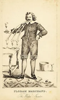 1650 Prints: Floram Marchand, the Water Spouter. 17th century