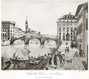 Waits Prints: FLORENCE/ARNO 1830