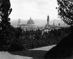 Florence from the Boboli Gardens, Italy