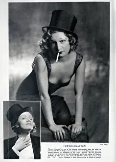 Hollywood Prints: Florence Desmond, impersonator