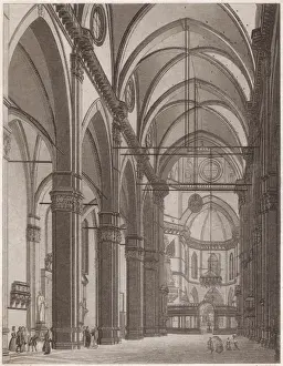 C1820 Prints: Florence / Duomo Int C1820