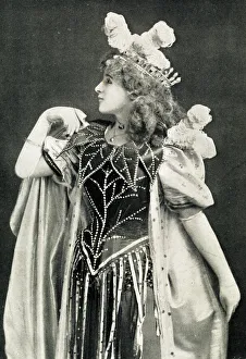 Favourites Prints: Florence Fowler as the Fairy Queen in Red Riding Hood