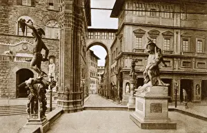 Firenze Prints: Florence, Italy - Interior of the Lanzis Gallery