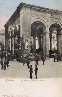 Florence, Italy - Loggia of the New Market