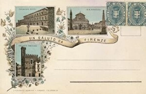 Novella Collection: Florence, Italy - Pitti Palace, Sant Maria Novella and Preto