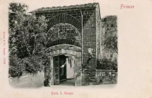 Porta Prints: Florence - Italy - Porta San Giorgio