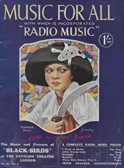 Personality Gallery: Florence Mills (magazine cover)