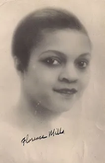Florence Mills signed photograph