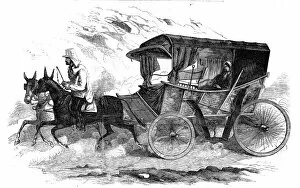 1856 Collection: Florence Nightingales carriage at the seat of war