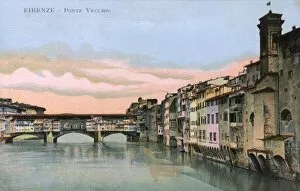 Images Dated 20th July 2012: Florence / Ponte Vecchio