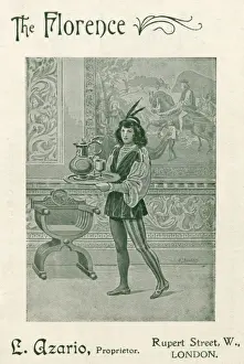 Supper Prints: The Florence Restaurant, Rupert Street, London W1