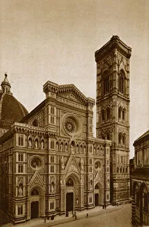 Belltower Collection: Florence, Tuscany, Italy - Duomo and the Campanile