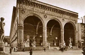 Firenze Prints: Florence, Tuscany, Italy - Loggia dei Lanzi