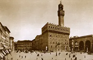 Firenze Prints: Florence, Tuscany, Italy - Palazzo Vecchio