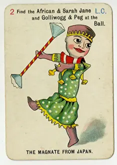 Upton Prints: Florence Upton playing cards - Magnate from Japan