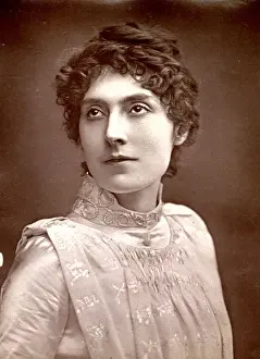 Waller Prints: Florence West, Victorian actress