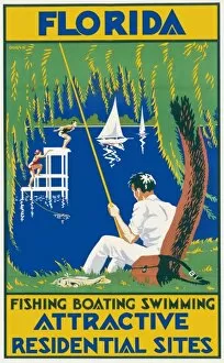 Travel Posters Collection: Florida travel poster