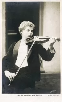Florizel von Reuter, composer, violinist and psychic medium